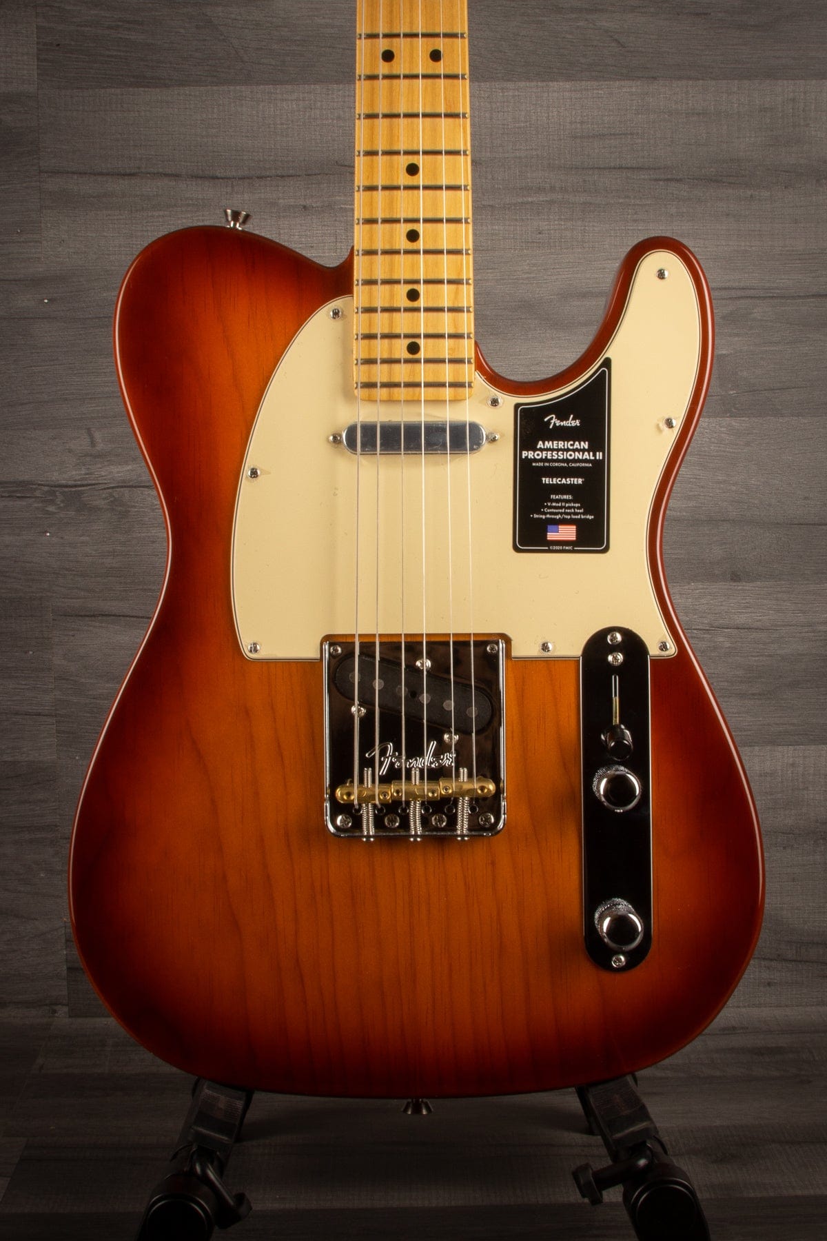 Fender Electric Guitar Fender American Professional II Telecaster - Sienna sunburst