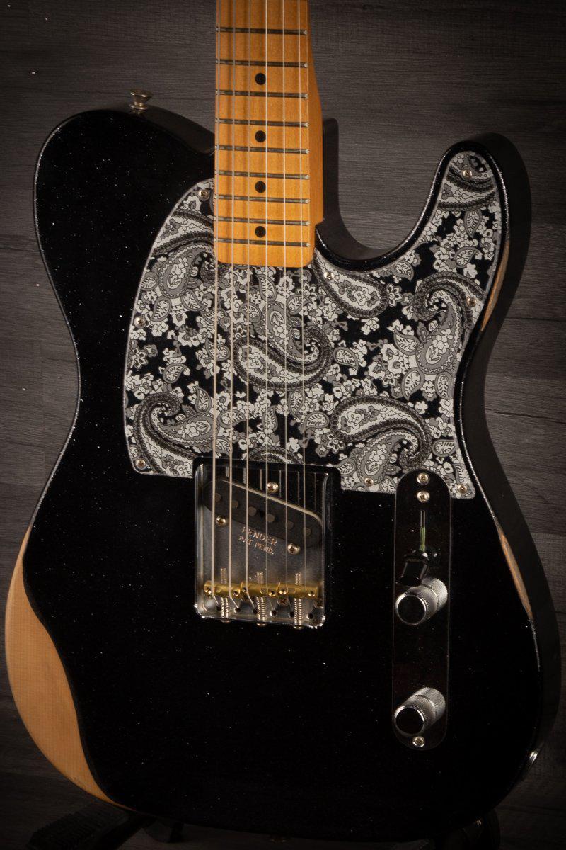 Fender Electric Guitar Fender Brad Paisley Esquire - Black Sparkle