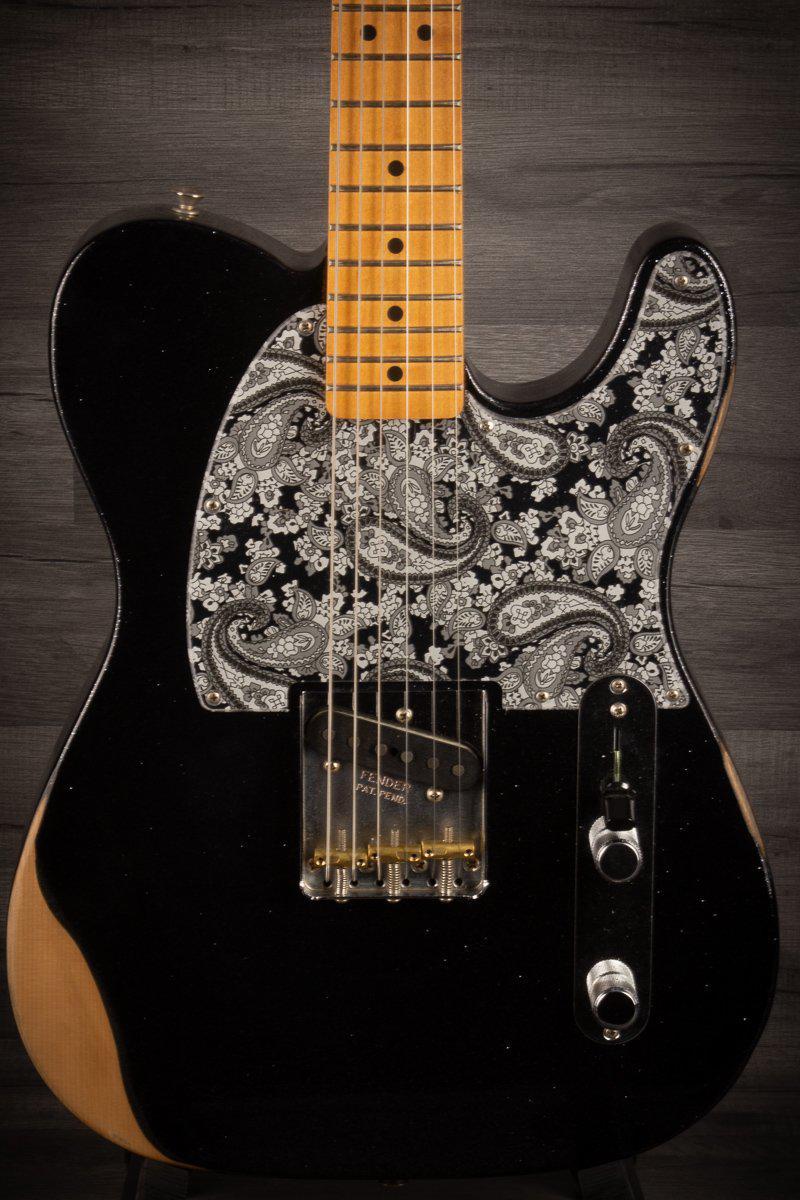 Fender Electric Guitar Fender Brad Paisley Esquire - Black Sparkle