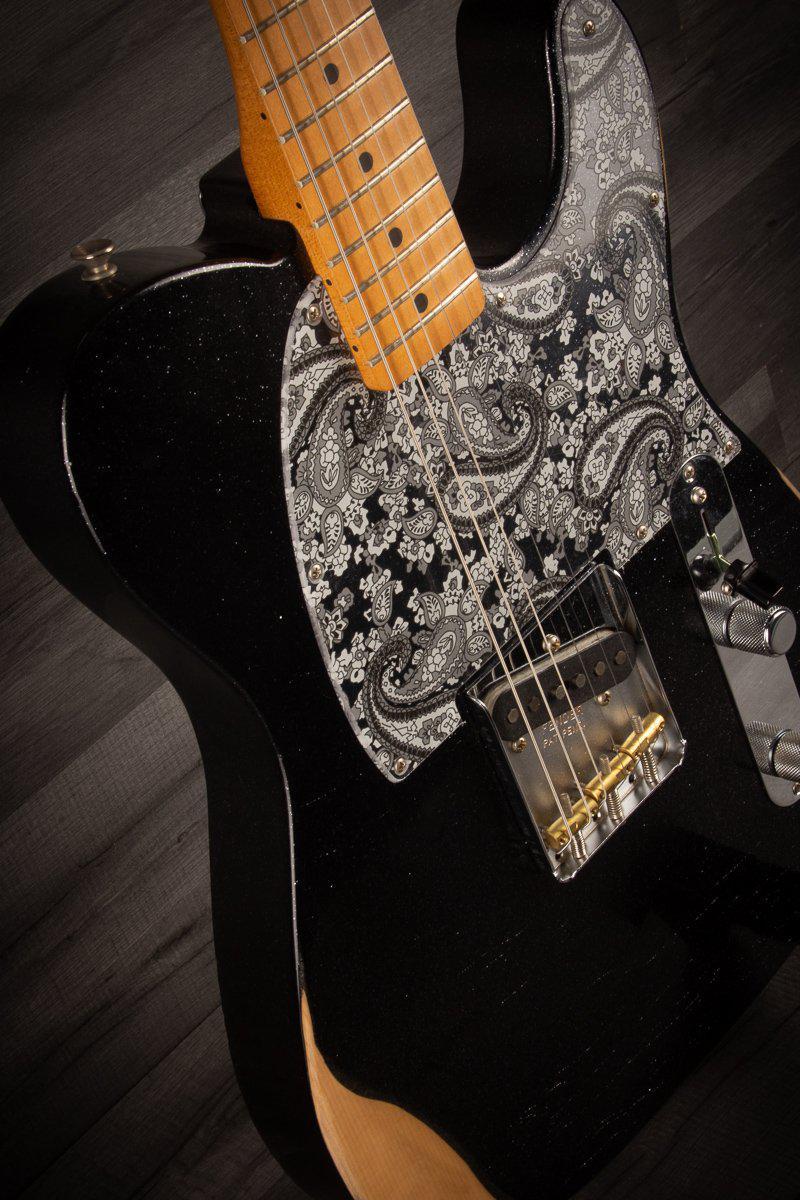 Fender Electric Guitar Fender Brad Paisley Esquire - Black Sparkle