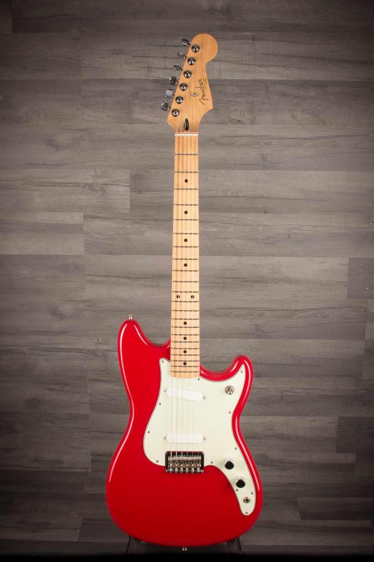 Fender Duo-Sonic Electric Guitar, MN, Torino Red