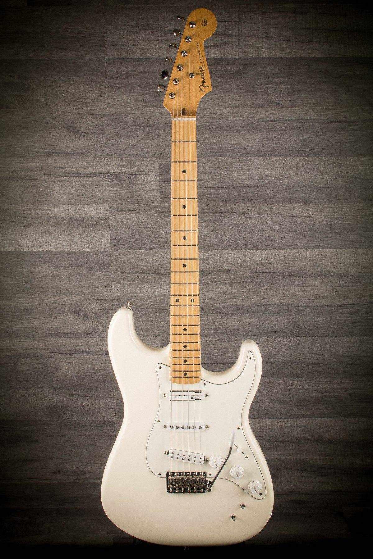 Fender Ed O'Brien Sustainer Stratocaster - Olympic White