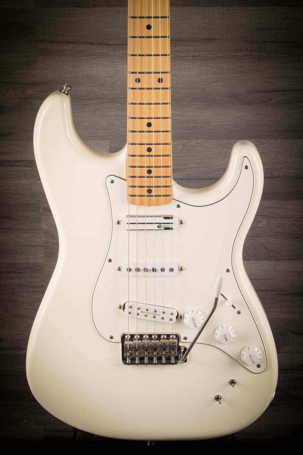 Fender Ed O'Brien Sustainer Stratocaster - Olympic White