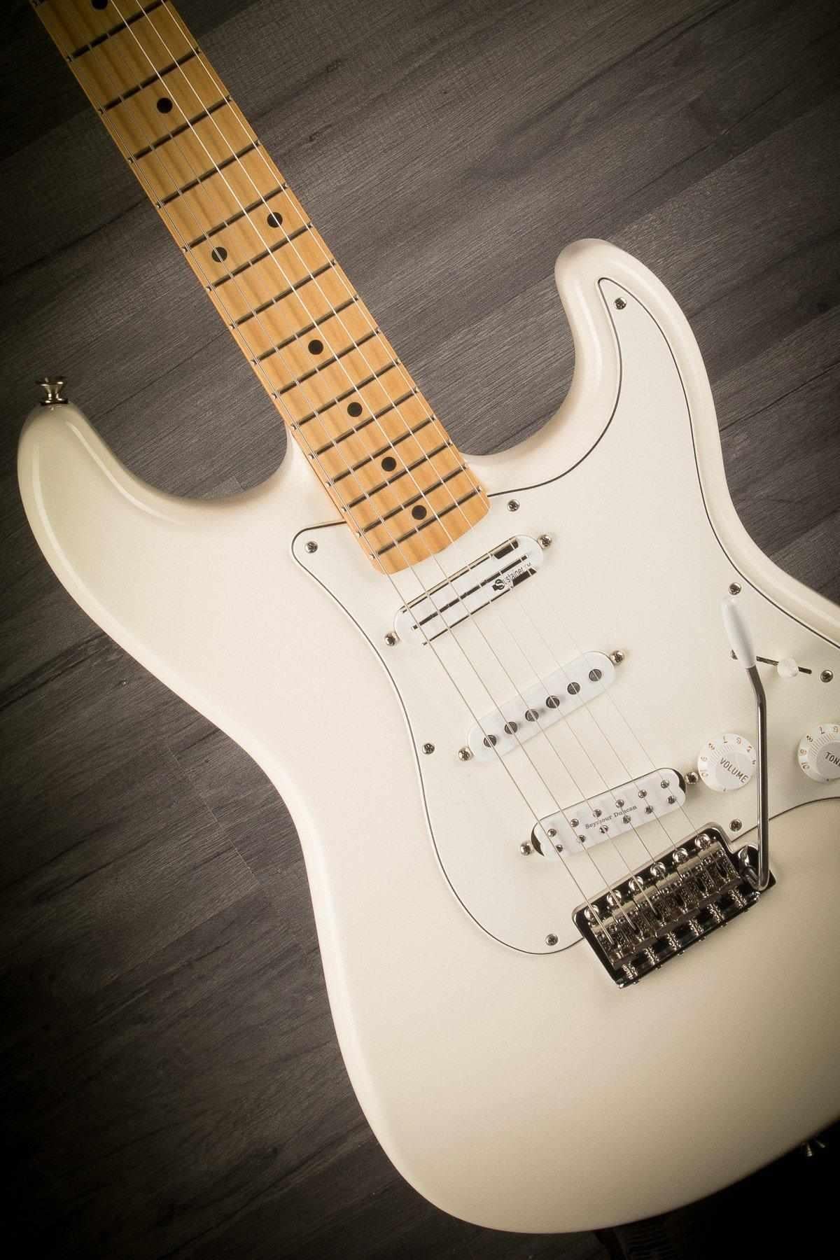 Fender Ed O'Brien Sustainer Stratocaster - Olympic White