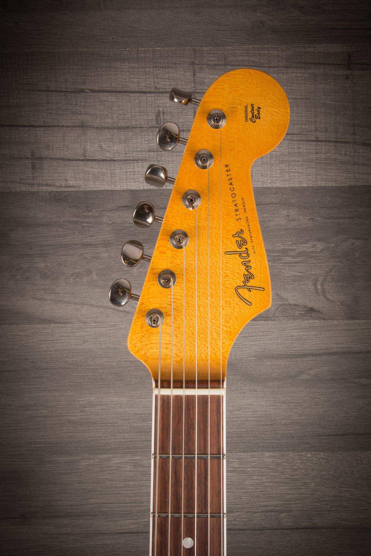 Fender Eric Johnson Stratocaster Lucerne Aqua Firemist Rosewood - MusicStreet