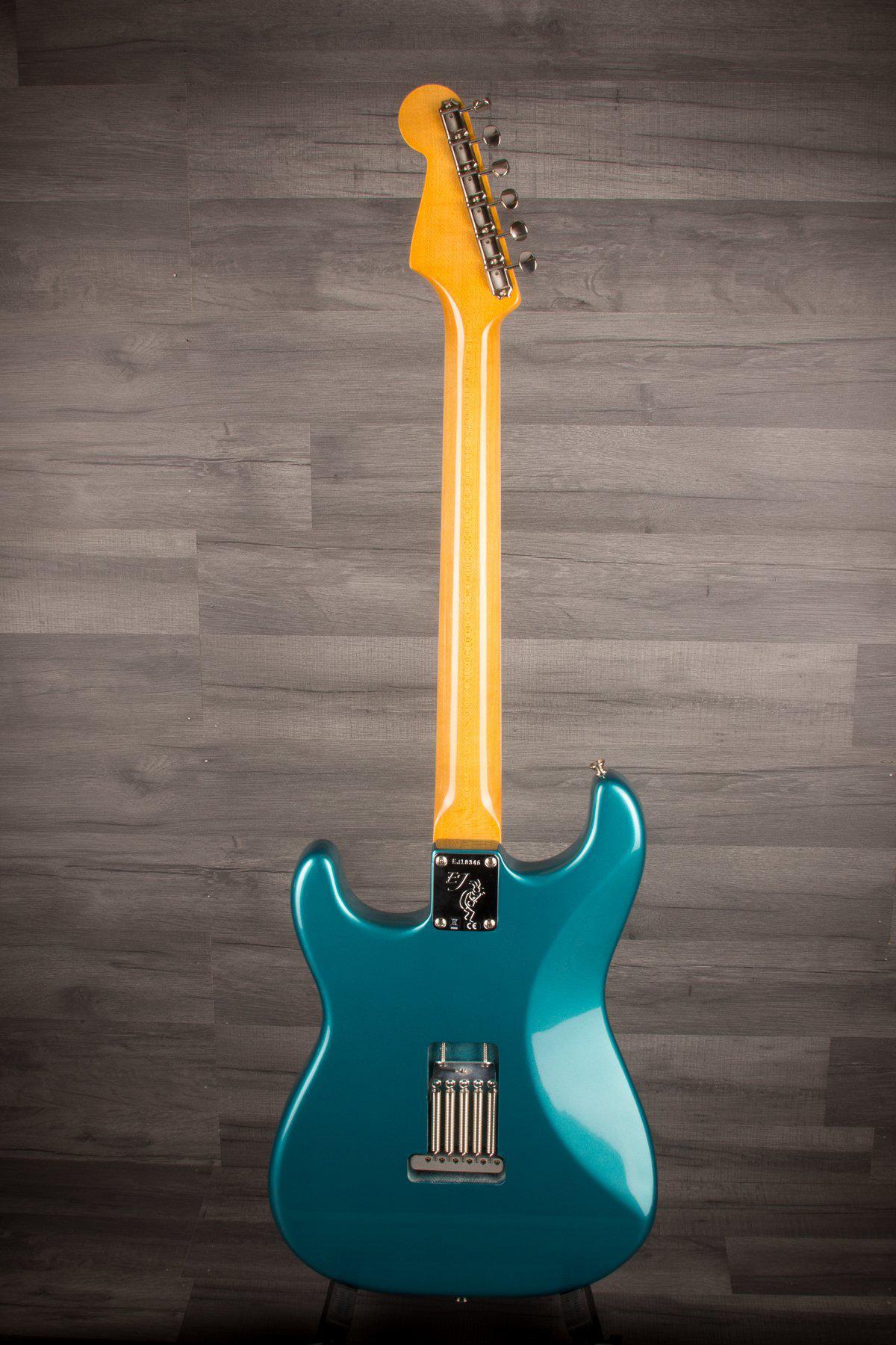 Fender Eric Johnson Stratocaster Lucerne Aqua Firemist Rosewood