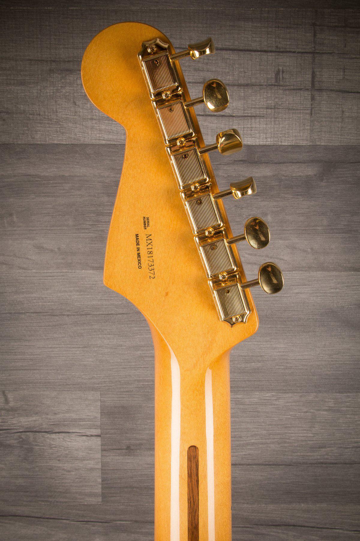 Fender FSR '50s Stratocaster Maple neck Fiesta Red with Gold Hardware