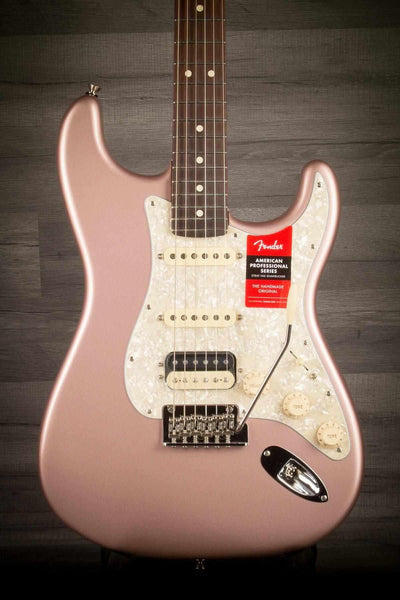 Fender FSR American Pro HSS Stratocaster, Rose Gold, Rosewood Neck