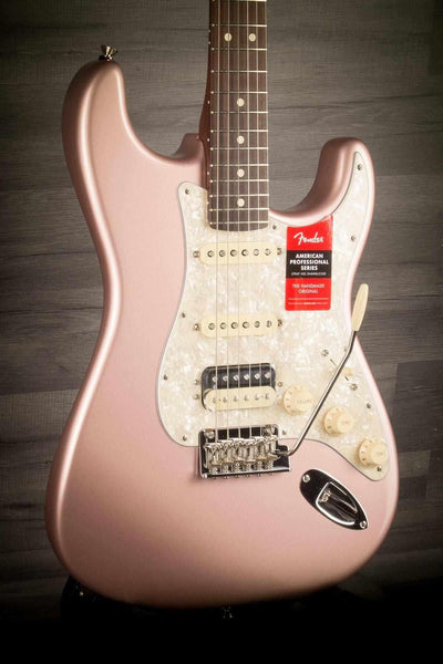 Fender FSR American Pro HSS Stratocaster, Rose Gold, Rosewood Neck