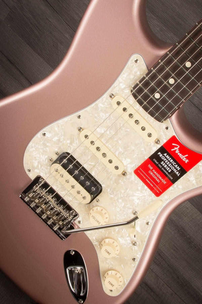 Fender FSR American Pro HSS Stratocaster, Rose Gold, Rosewood Neck