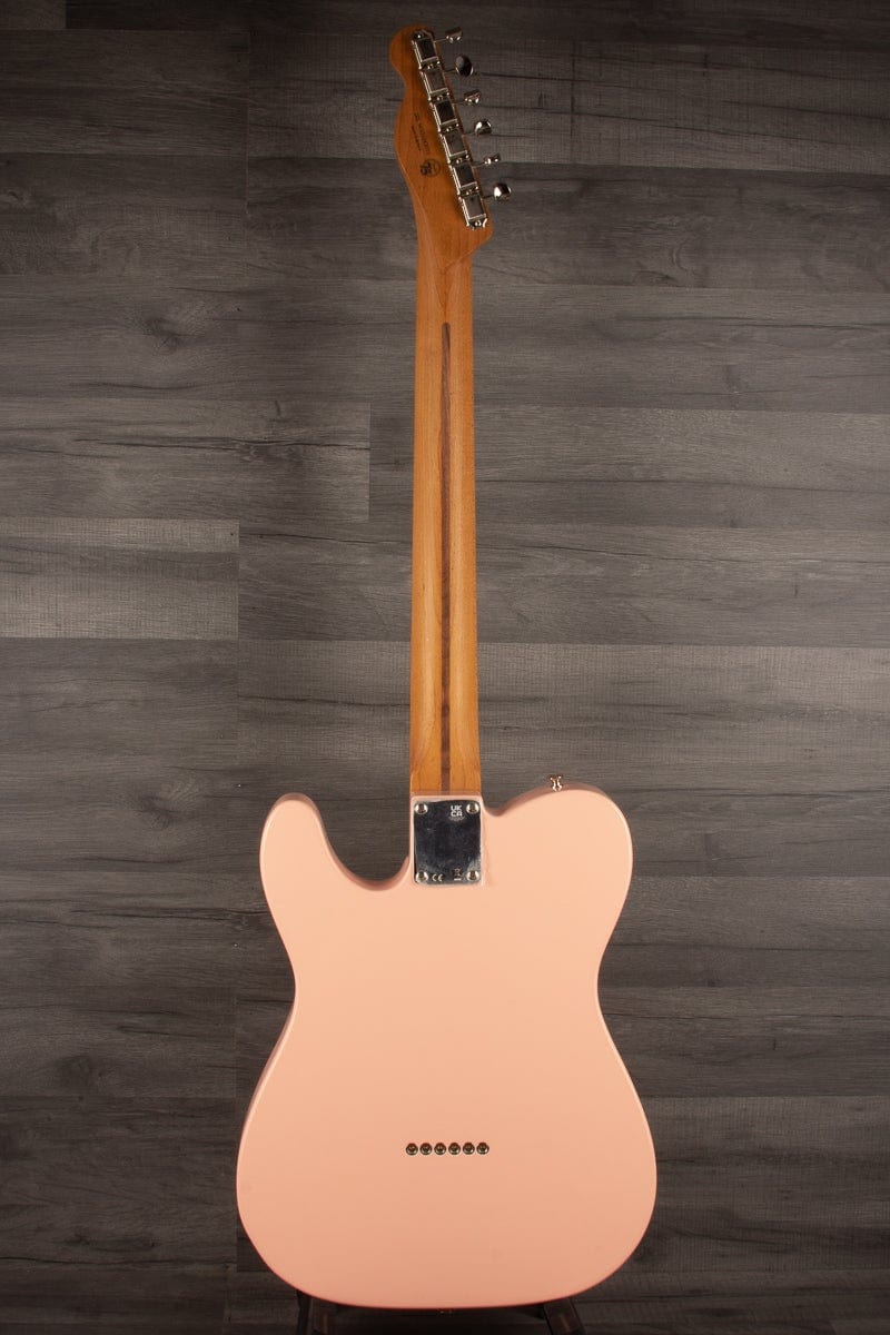 Fender Electric Guitar Fender FSR Vintera '50s Telecaster Modified, Roasted Maple Fingerboard, Shell Pink