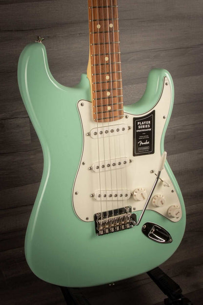 Fender Limited Edition Player Stratocaster - Surf Green, Matching Headstock