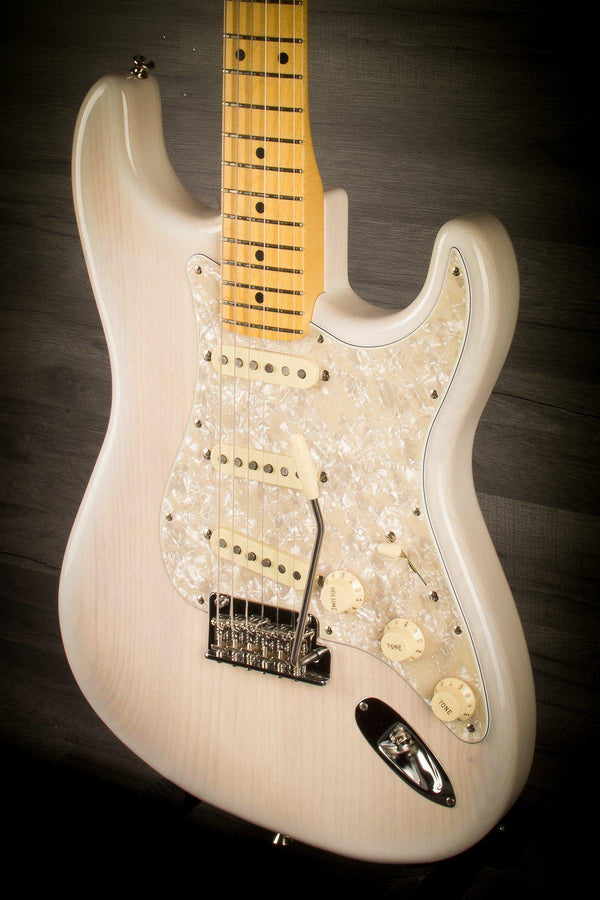 Fender Electric Guitar Fender MIJ Limited Collection Stratocaster White Blonde