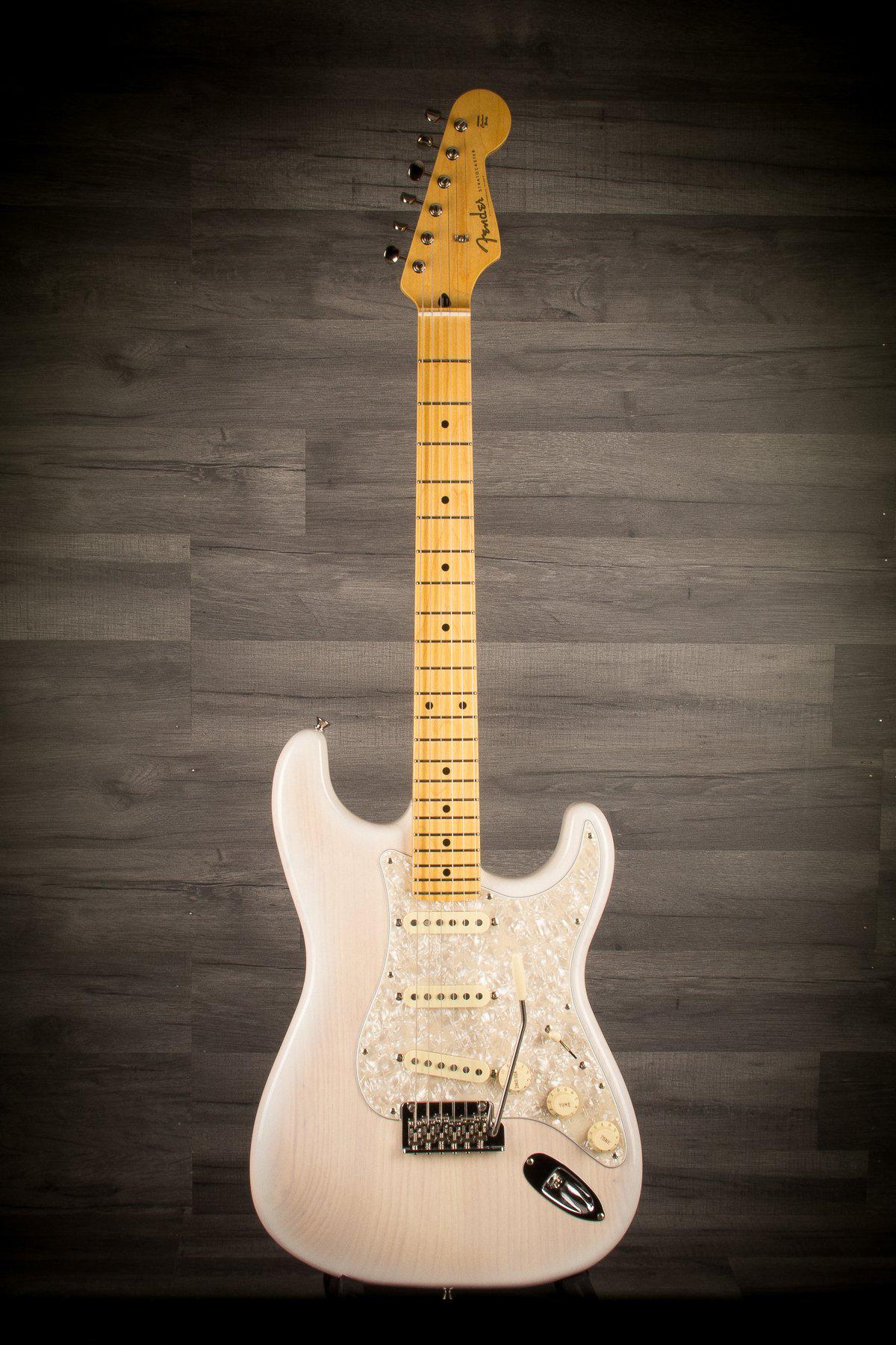 Fender Electric Guitar Fender MIJ Limited Collection Stratocaster White Blonde