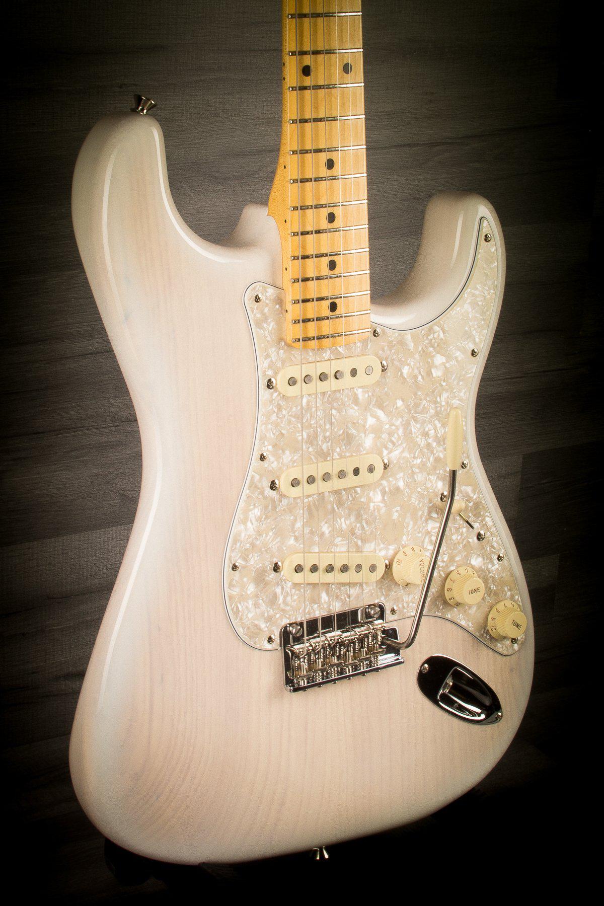 Fender Electric Guitar Fender MIJ Limited Collection Stratocaster White Blonde