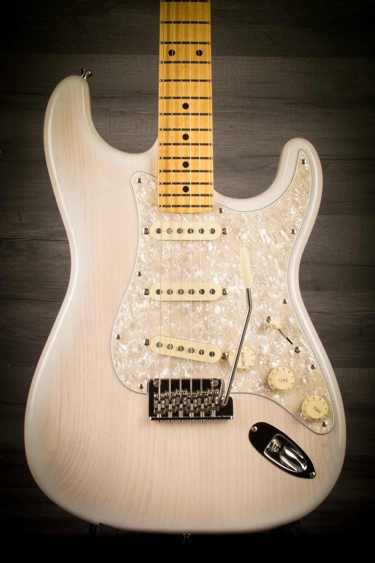 Fender Electric Guitar Fender MIJ Limited Collection Stratocaster White Blonde