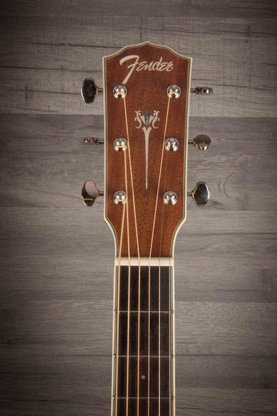 Fender Paramount Pm-2 Parlour All Mahogany NE Acoustic - Natural