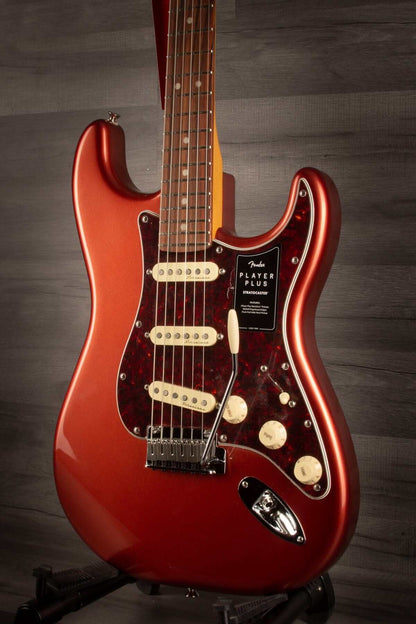 Fender Player Plus Stratocaster - Aged Candy Apple Red
