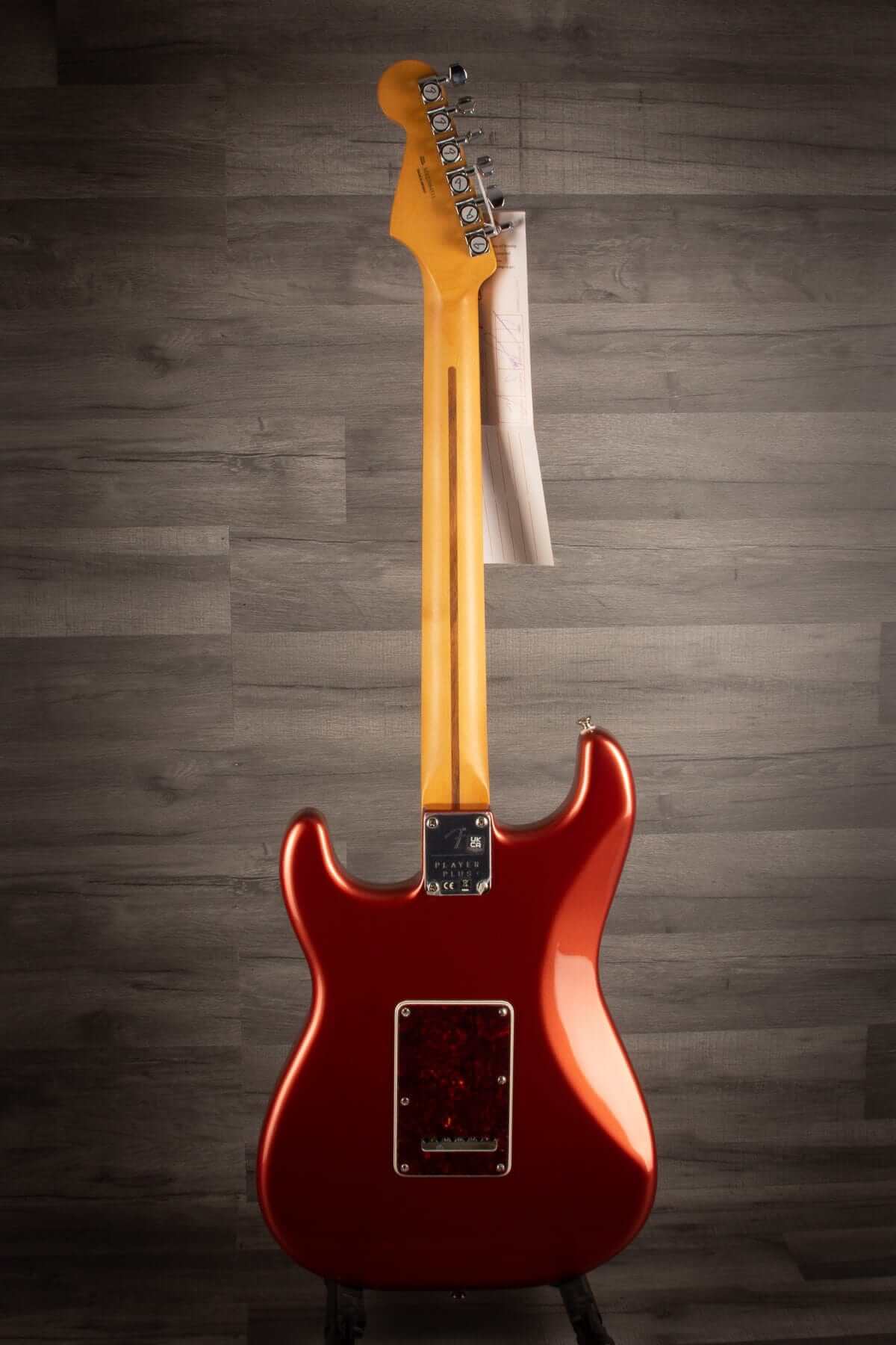 Fender Player Plus Stratocaster - Aged Candy Apple Red