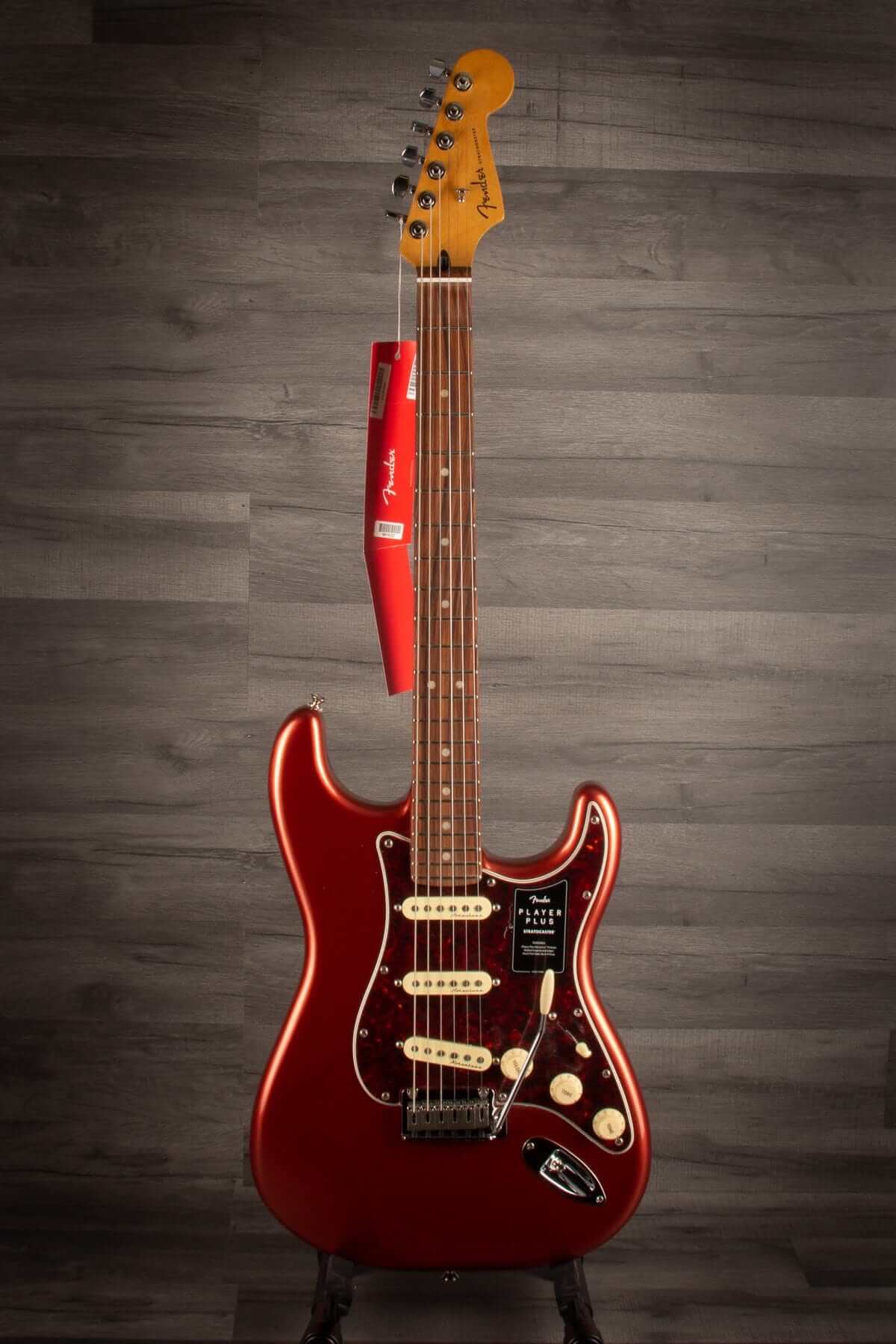 Fender Player Plus Stratocaster - Aged Candy Apple Red