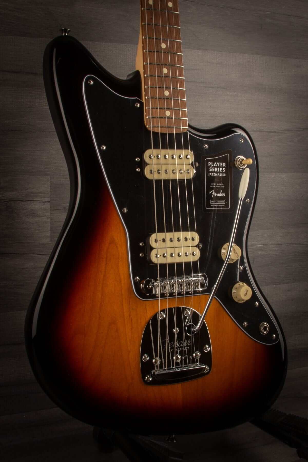 Fender player series Jazzmaster - 3 tone sunburst