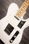 Fender Player Series Telecaster Polar White Maple Neck - MusicStreet