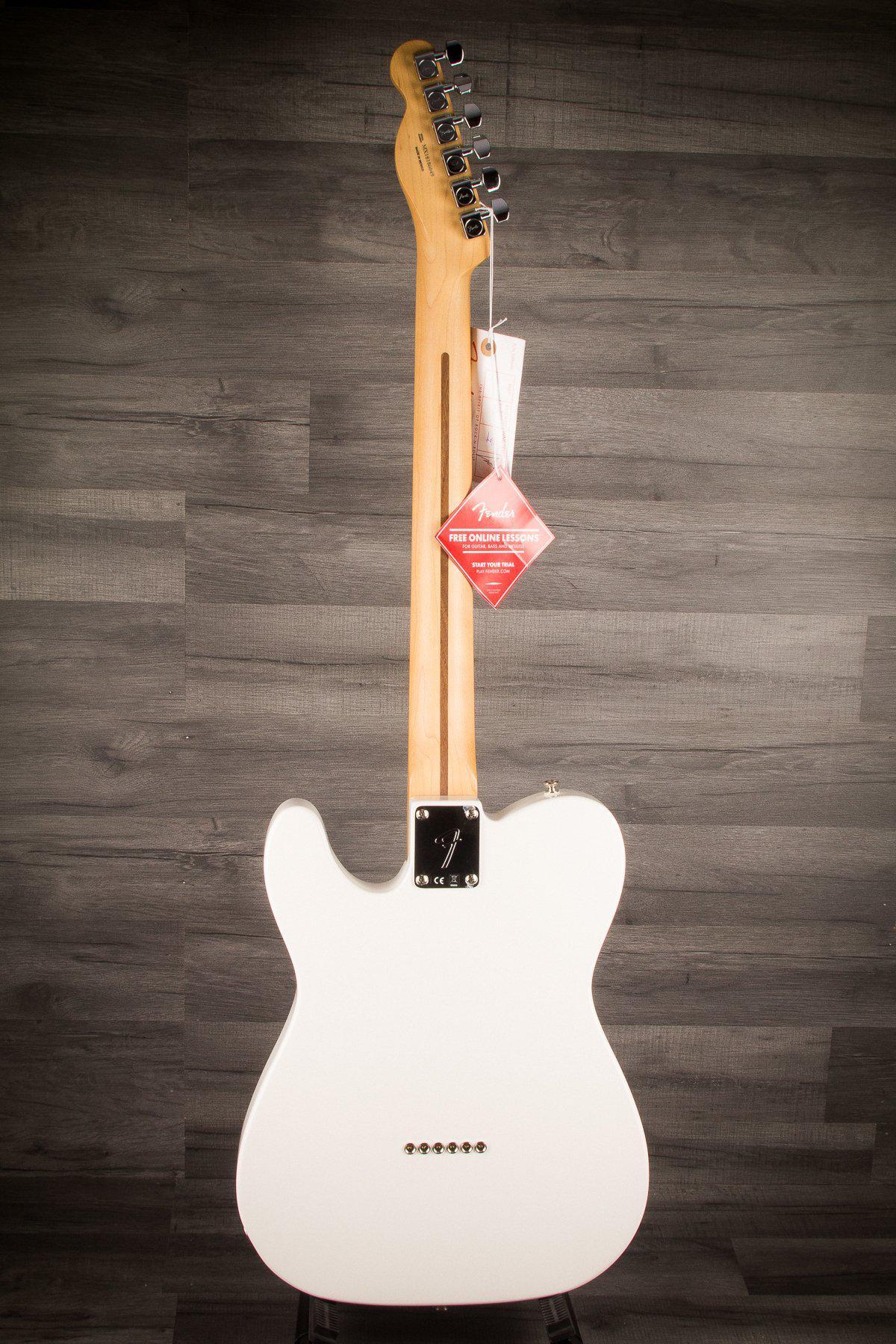 Fender Player Series Telecaster Polar White Maple Neck - MusicStreet