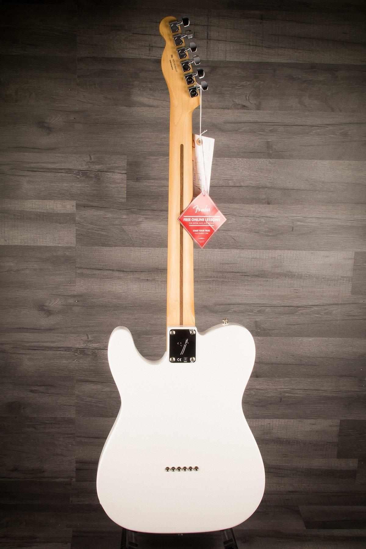 Fender Player Series Telecaster Polar White Maple Neck