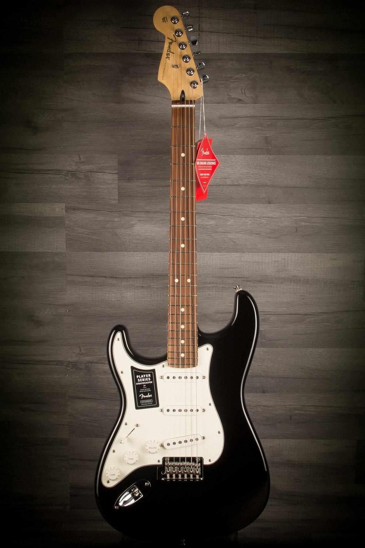 Fender Player Stratocaster Left Handed w/ Pau Ferro Fretboard - Black