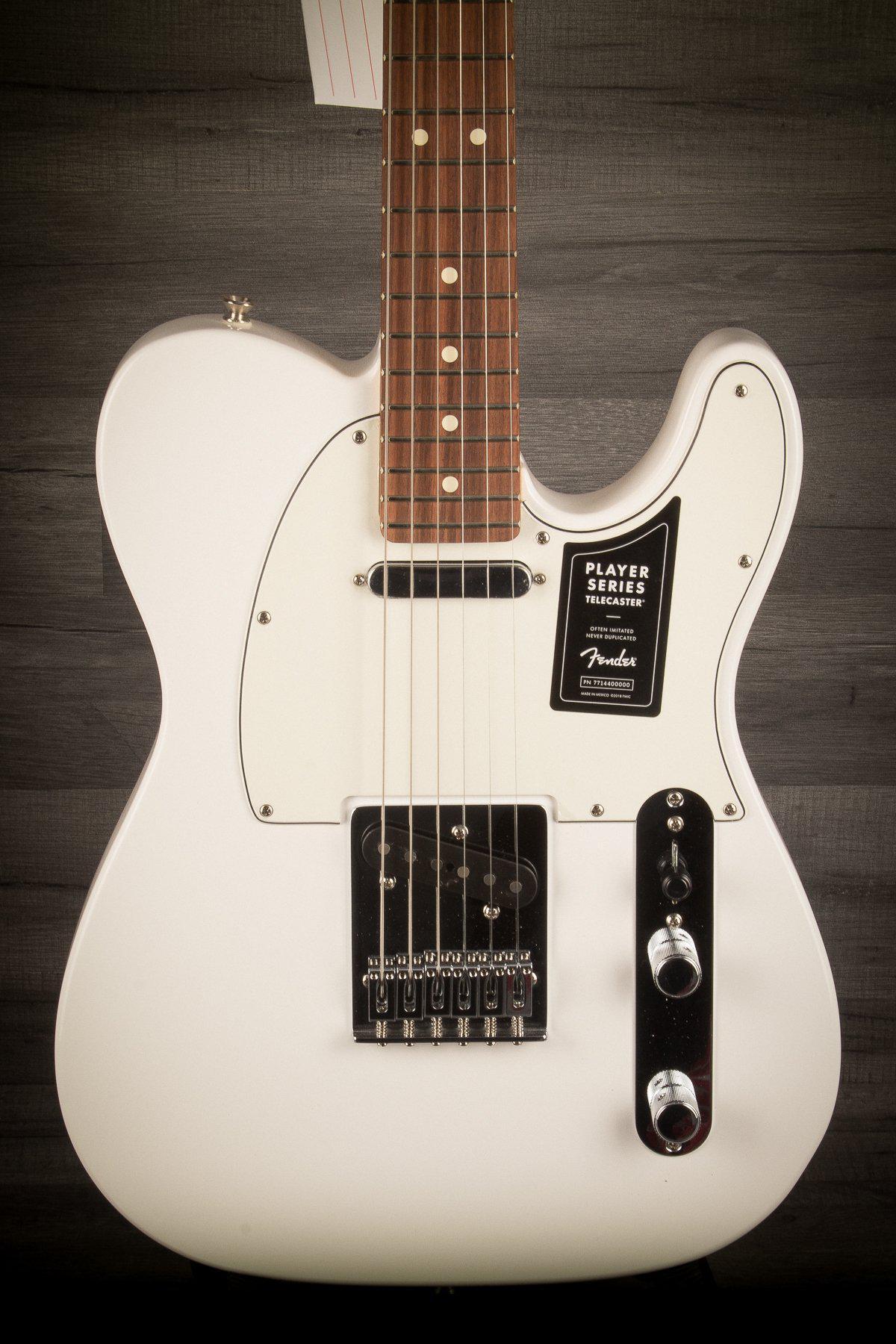 Fender Electric Guitar Fender Player Telecaster - Polar White *B-Stock*