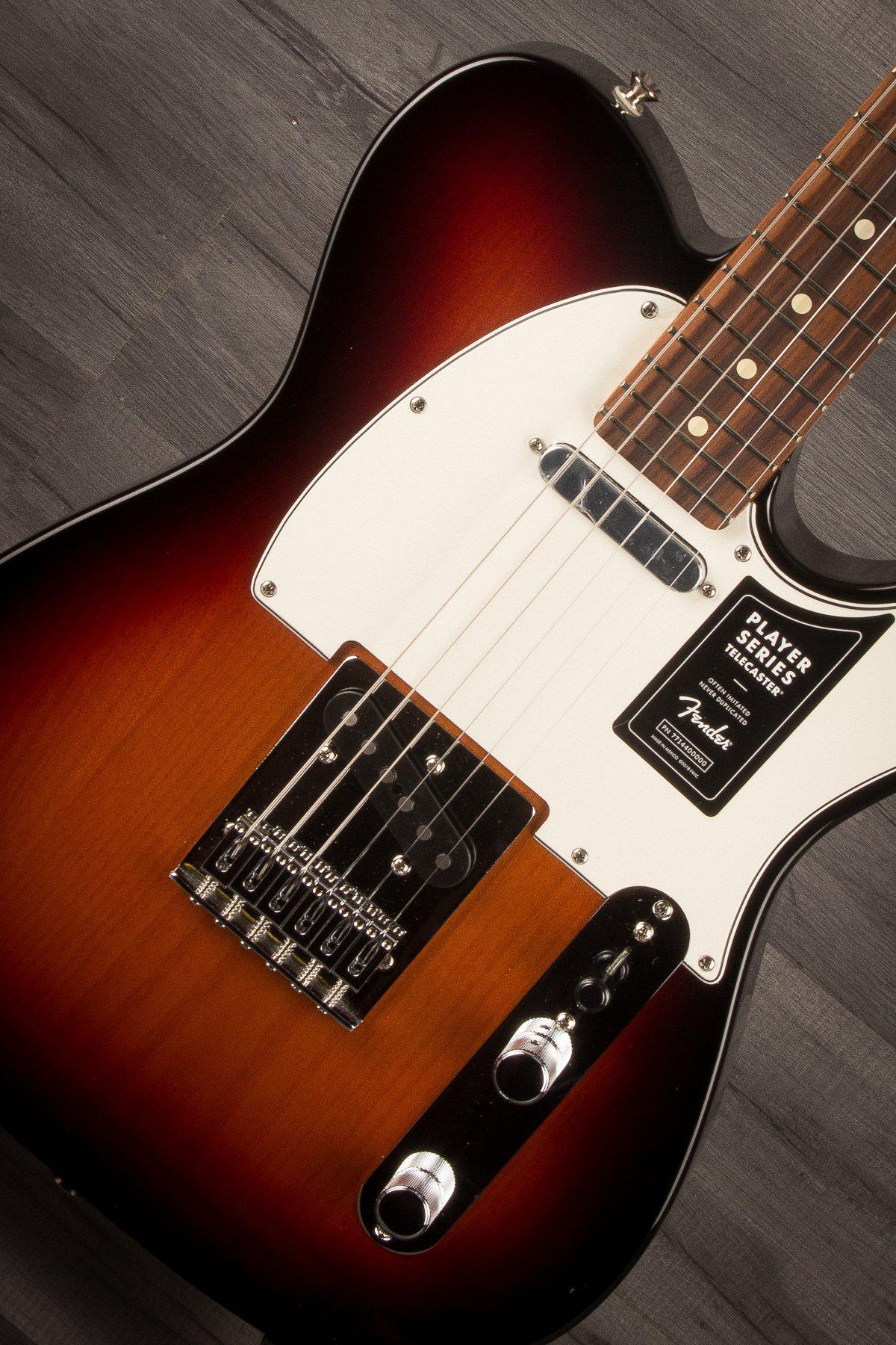 Fender Electric Guitar Fender Players Series Telecaster Sunburst Pau Ferro