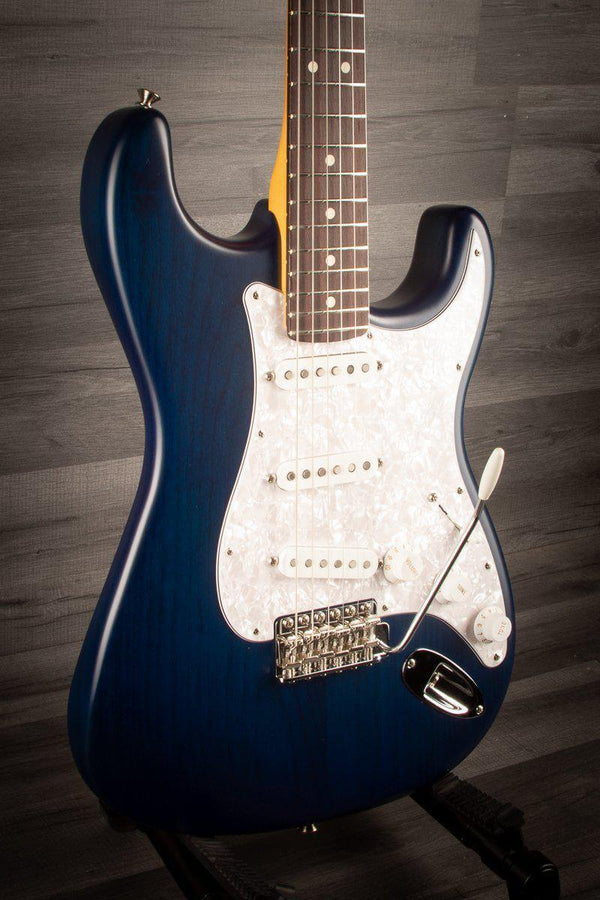 Fender Electric Guitar Fender Signature Cory Wong Stratocaster Sapphire Blue Transparent Rosewood Fingerboard