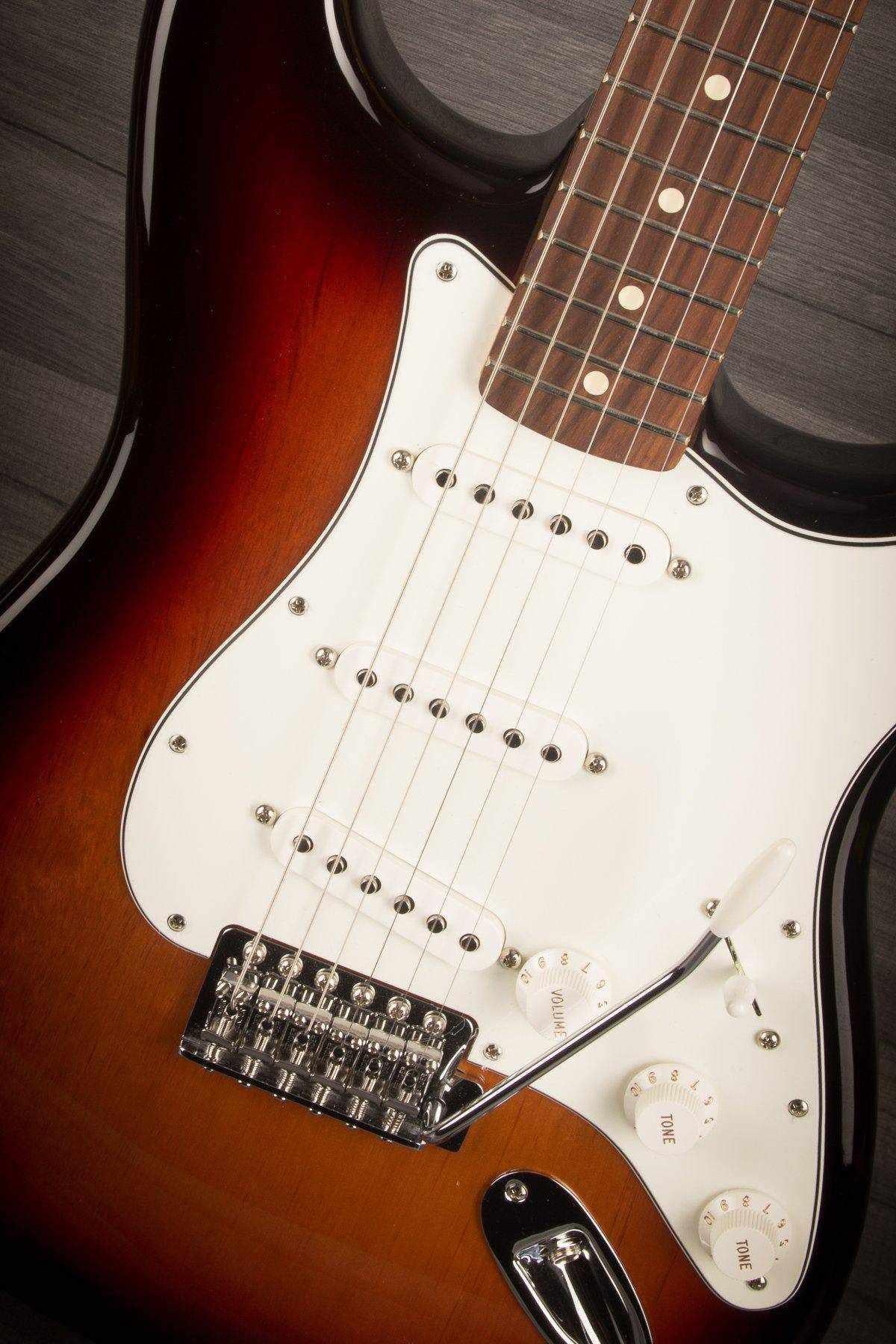 Fender Standard Stratocaster (Brown Sunburst - Pau Ferro)