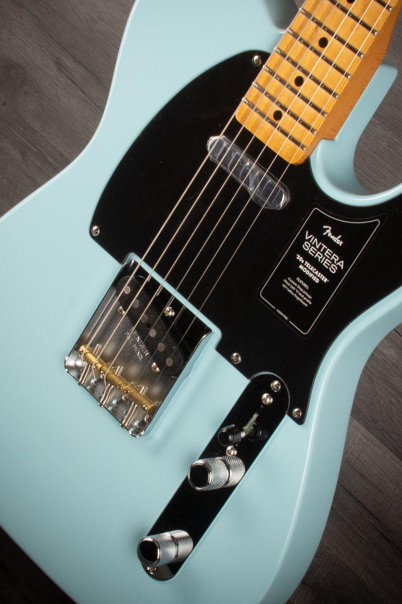 Fender Electric Guitar Fender Vintera '50s Telecaster Modified - Daphne Blue
