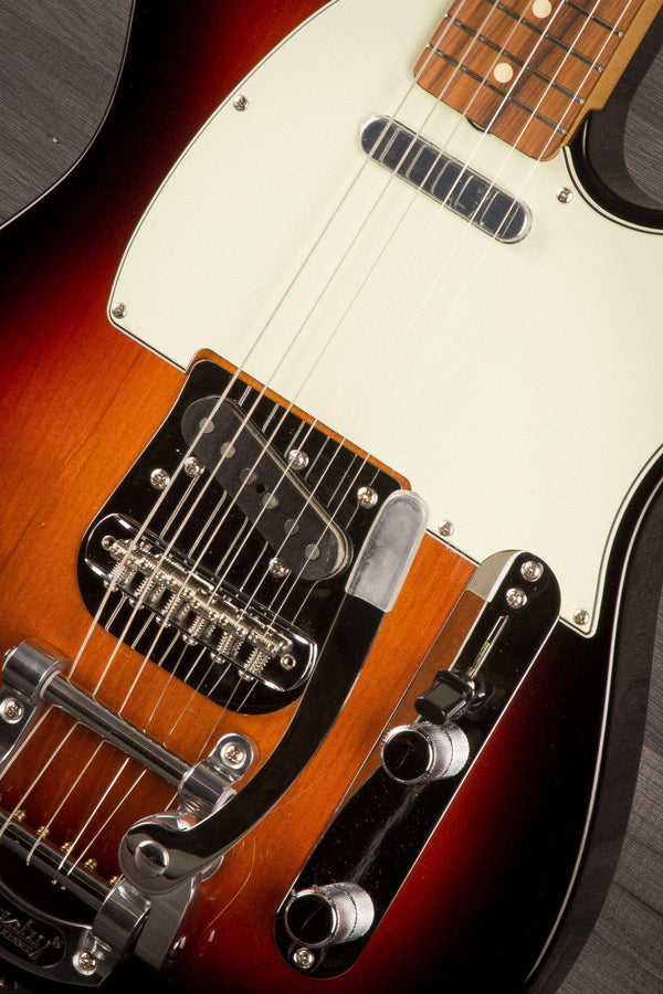Fender Vintera '60s Telecaster Bigsby PF 3-Color Sunburst - MusicStreet