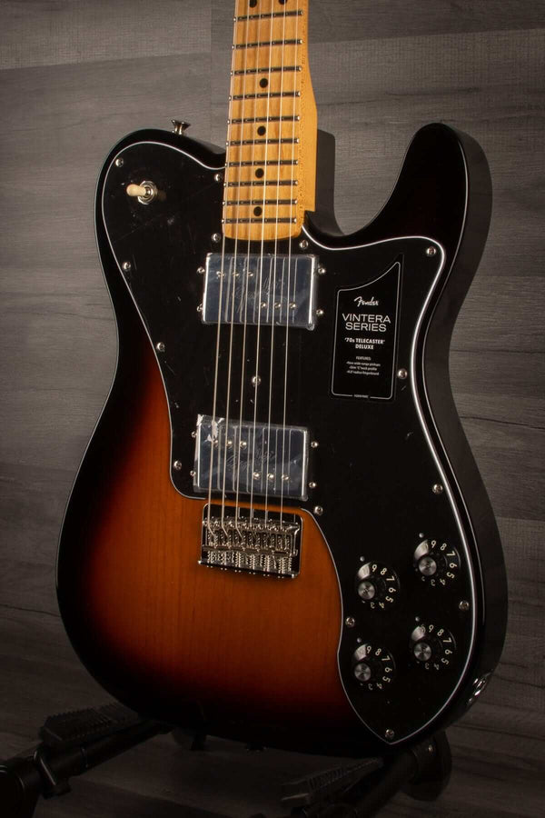 MusicStreet Fender Vintera 70's Deluxe Tele Sunburst