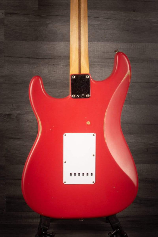 Fender Electric Guitar Fender Vintera Road Worn '50s Stratocaster Fiesta Red