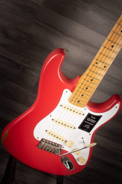 Fender Vintera Road Worn '50s Stratocaster Fiesta Red