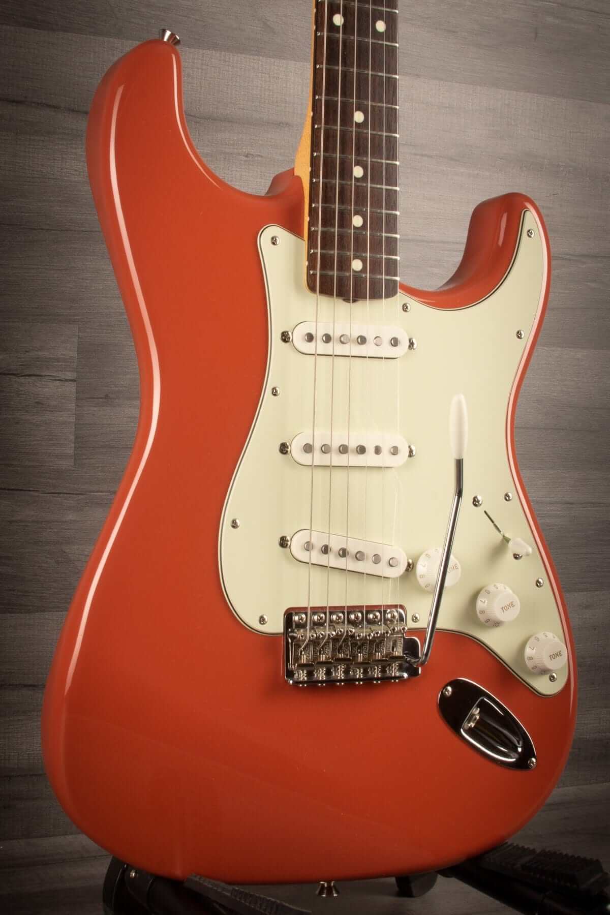 Fender Electric Guitar USED - 2021 Fender MIJ Traditional 60s Stratocaster - Fiesta Red