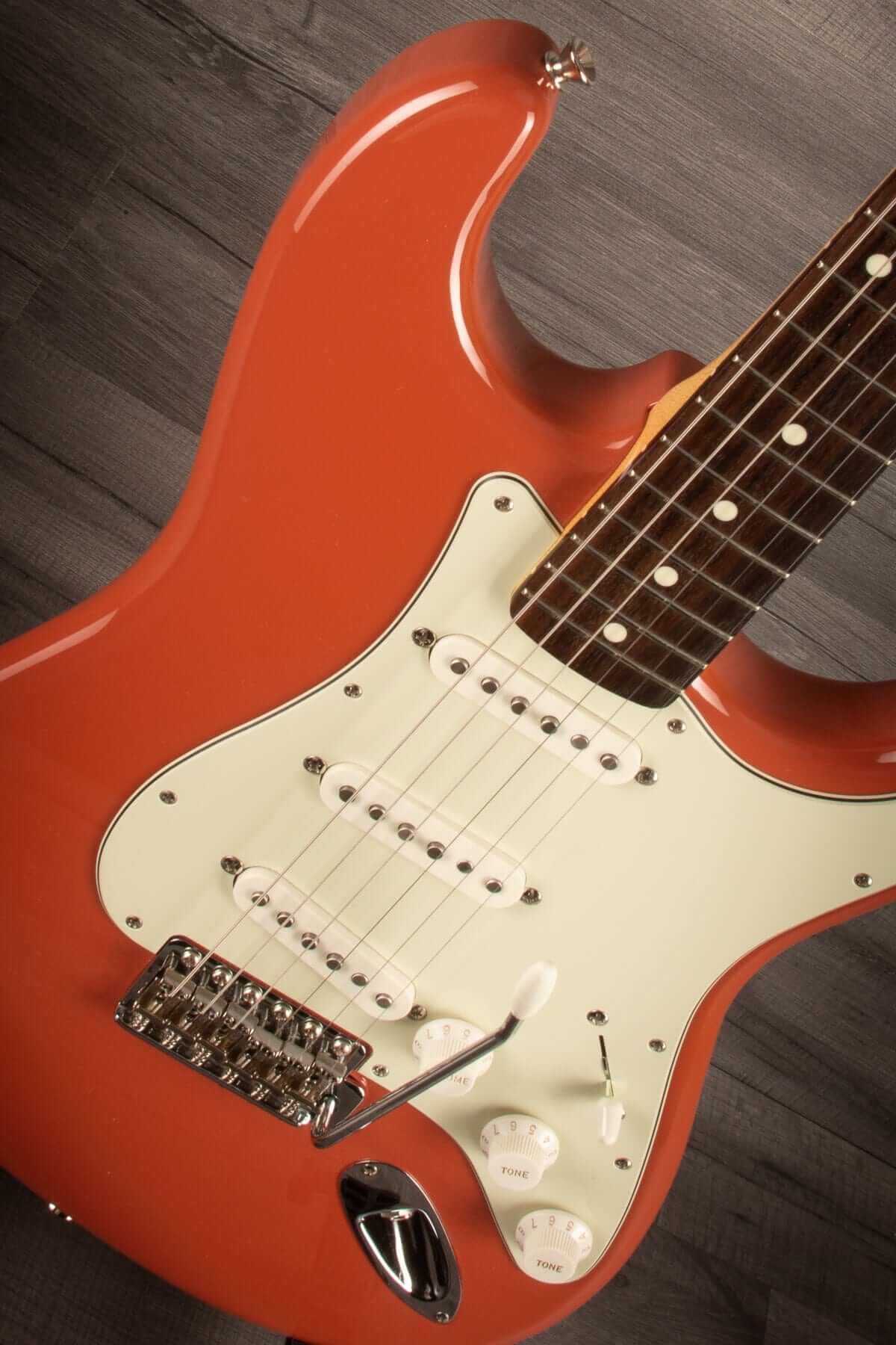 USED - 2021 Fender MIJ Traditional 60s Stratocaster - Fiesta Red
