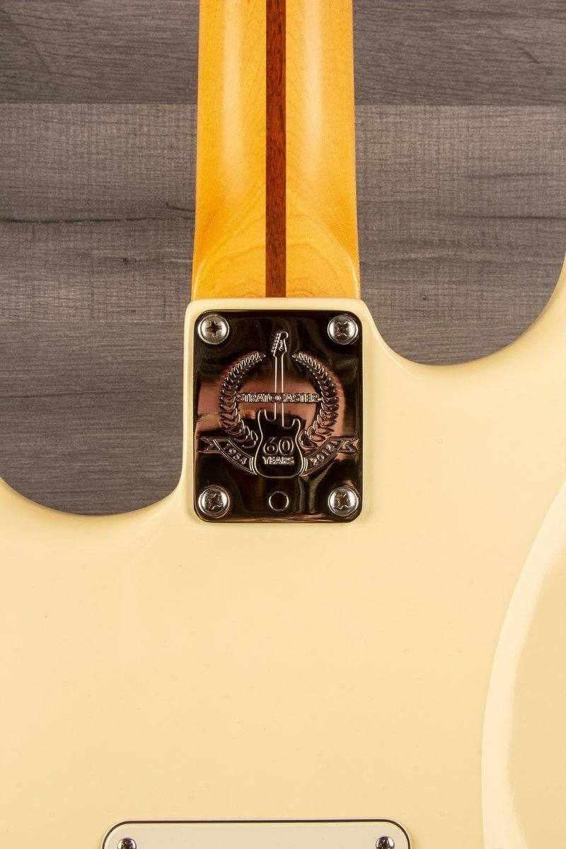 USED - Fender 2014 Limited Edition American Standard Stratocaster 60th Anniversary with Rosewood Fretboard Vintage White