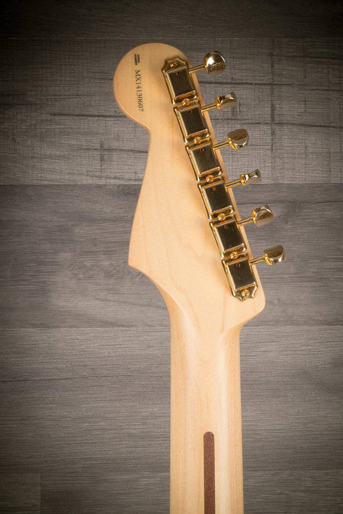 USED - Fender 2014 Mexican Deluxe Player Stratocaster - Sapphire Blue