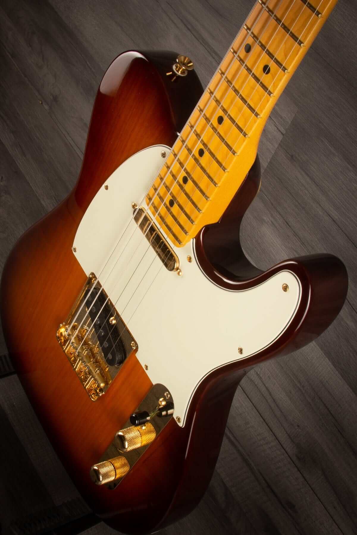 USED - Fender 75th Anniversary Commemorative Telecaster 2-Colour Bourbon Burst