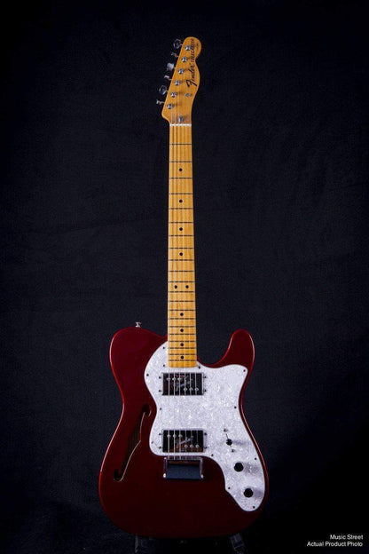 USED - Fender American '72 Thinline Telecaster - Candy Apple Red