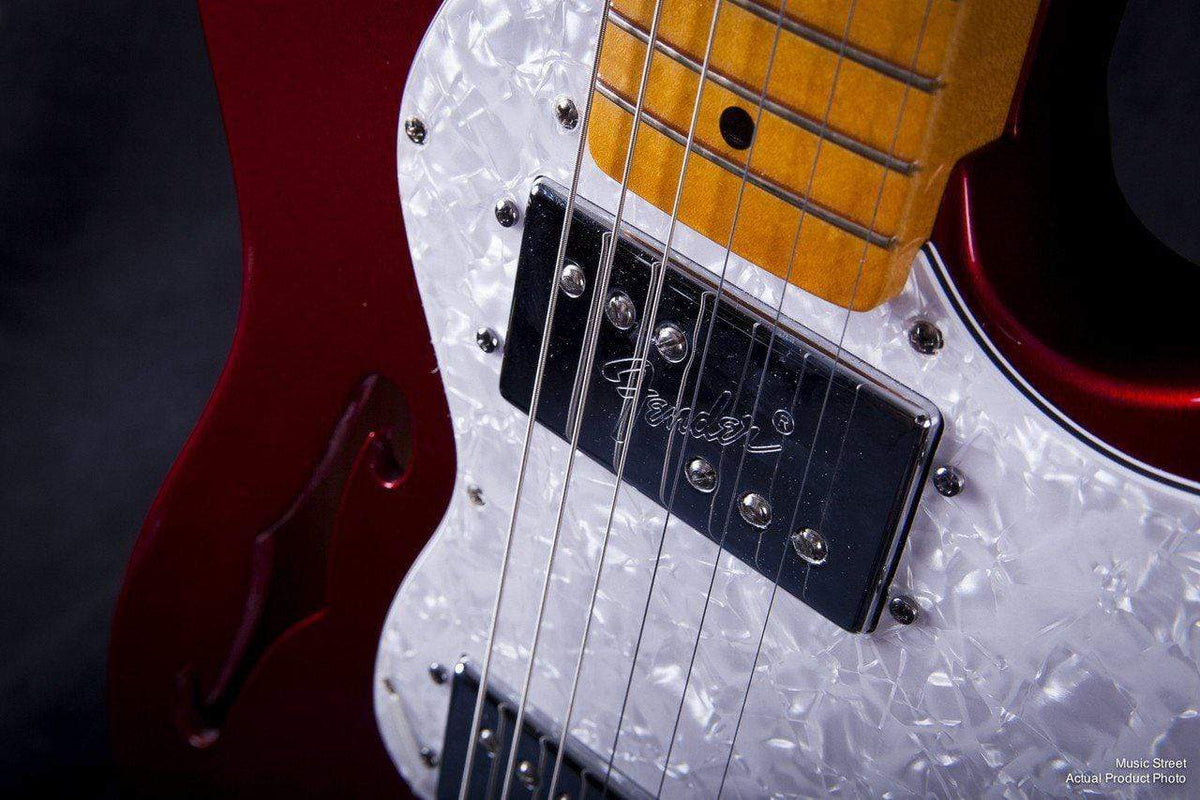 USED - Fender American '72 Thinline Telecaster - Candy Apple Red ...