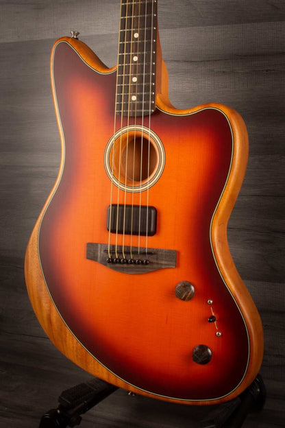 USED - Fender American Acoustasonic Jazzmaster Tobacco Sunburst