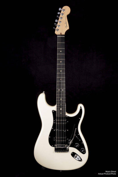 USED - Fender American Deluxe Stratocaster Hsh (Olympic Pearl, Ebony Fingerboard)