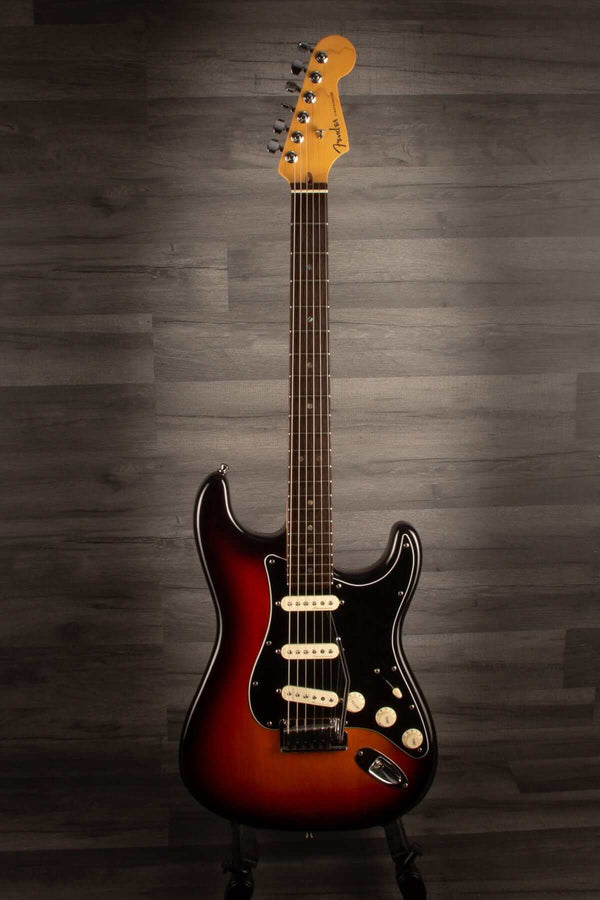 Fender Electric Guitar USED - Fender American Deluxe Stratocaster (Sunburst, Ebony Fingerboard)