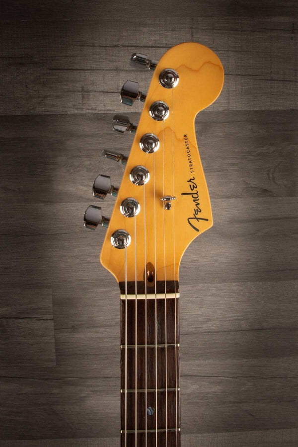 Fender Electric Guitar USED - Fender American Deluxe Stratocaster (Sunburst, Ebony Fingerboard)