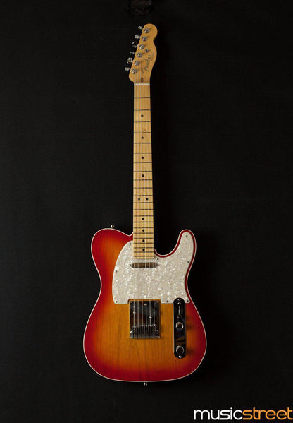 USED Fender American Deluxe Telecaster (Aged Cherry Burst, Maple)